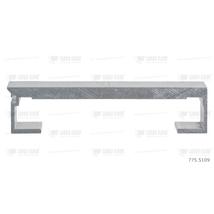 Cargo Floor Alu léc profil 10/156,8mm sima - szimpla tömítéshez