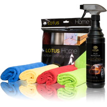 LOTUS Mud Remover Sároldó + Mikroszálas kendő