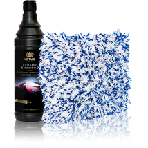 LOTUS Kerámia Sampon (600ml) + Mikroszálas mosószivacs