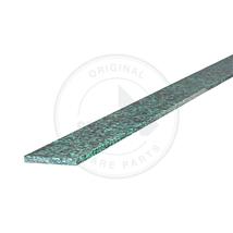 C FMASSIEVE  KUNSTSTOF GELEIDINGSSTRIP 1990 X  60 X 7 MM - VOORZIEN VAN 5 VERZONKEN GATEN DIAM 6,5 MM INCL. BLINDKLINKNAGELS