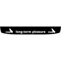Sárfogó gumi hosszú fekete "STAS" logóval