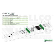 STRAIGHT FITTING 20 MM TUBE – NEXUS HPU & HDS