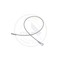 Acél kábel 6 MM + PVC 8 MM L=1750 2K