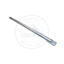 STEEL SWIVELLING FLAT ROOF BAR LONG PEG FOR MF (FROM STEEL PIPE 2")  (S511) FLAME GALVANISED - WITHOUT BRACKETS