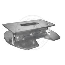 DCA SPACER 100MM BETWEEN AIRSPRING AND CHASSIS - GALV