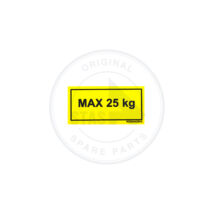 MAX 25 KG matrica