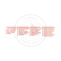 General instruction matrica