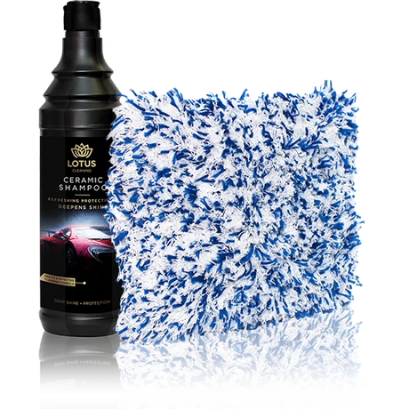 LOTUS Kerámia Sampon (600ml) + Mikroszálas mosószivacs