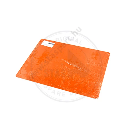 ORANGE A.D.R. PLATE BLANK 300 X 400 MM