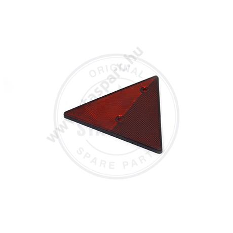 TRIANGLE REFLECTOR 160 MM RED
